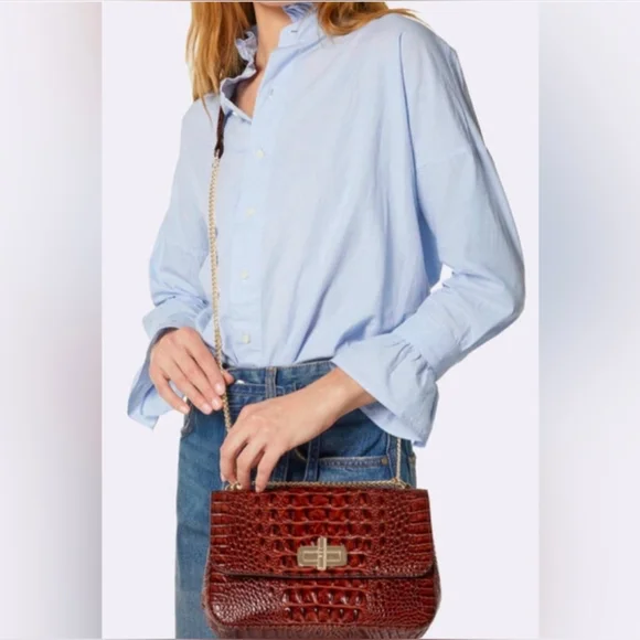 Brahmin • Rosalie Birch Nerina crossbody bag NWT
